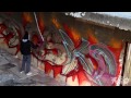 Rasko Writin` in da HOOD. Graffiti Street Art