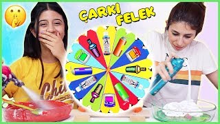 Çarkıfelekten Ne Çıkarsa Slime Challenge Çarkta Slaym Malzemeleri Eğlenceli Çocu