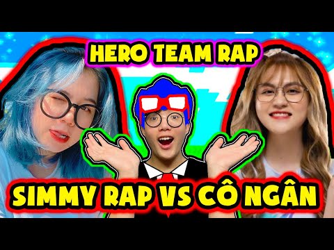 PHONG CẬN REACTION RAP HERO TEAM x STREAMER FREE FIRE | MÈO SIMMY ĐẠI CHIẾN CÔ NGÂN