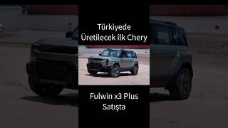 Chery Fulwin X3 Plus Satışa Çıktı Türkiyede Üretilecek Ilk Chery