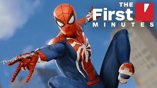 The First 20 Minutes of Marvel's Spider-Man (PS4) Gameplay in 4K