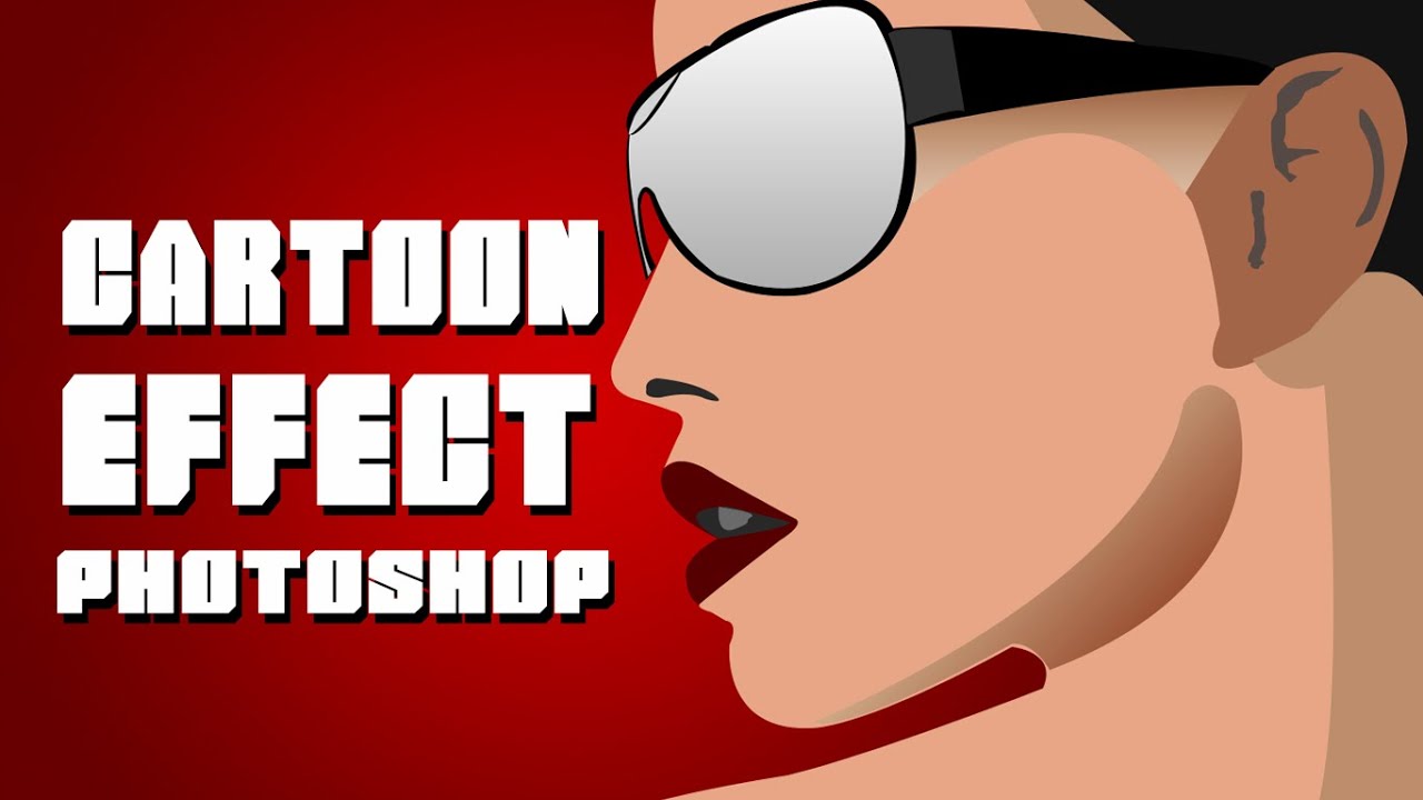 Cartoon Effect | Photoshop CC Tutorial - YouTube