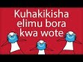 Malengo kumi ya maendeleo endelevu lengo la nne na Elyx ✏️ KISWAHILI/SWAHILI