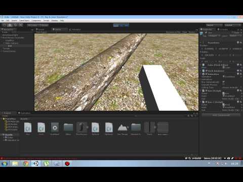 Unity3d Рубка деревьев со звуком и физикой(анимацией). - Браслеты из резинок