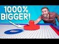 We Built the World's Largest Air Hockey Table • This Could B...