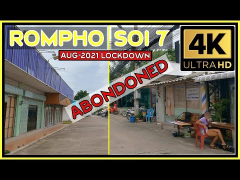 Soi 7 and Rompho complex August 2021 Jomtien Pattaya Thailand 4K Ultra HD