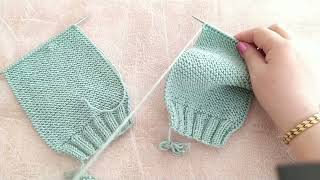 0.6 Ay Askılı Bebek Tulumu Yapımı Kolay Tulum0.6 Months Baby Jumpsuit With Straps