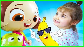 Niloya Uçan Balon Eylül Yemek Yediriyor - Evcilik Oyuncak - Kids Videos - Tontik Tv