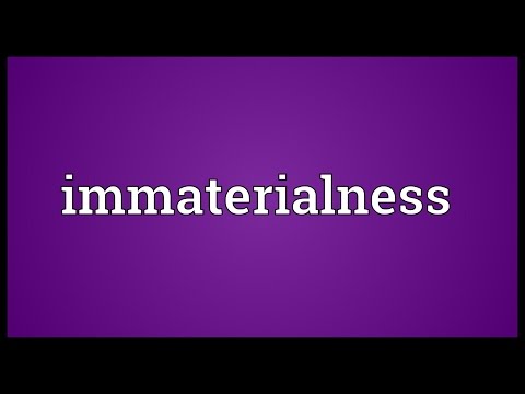 Header of immaterialness