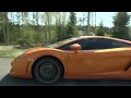 Uncut Sophie Ferrari 458 Italia vs Lamborghini LP550-2 Gallardo Valentino Balboni