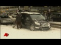 Raw Video: Heavy Snow Blankets Great Britain