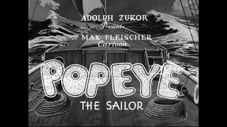 Popeye The Sailor 1936 Im In The Army Now
