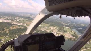 Bell 407GX Takeoff from Piney Flats, TN