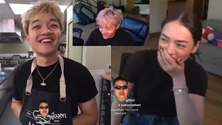 Jason Reacts To Funny Clips Of Him & Sakura