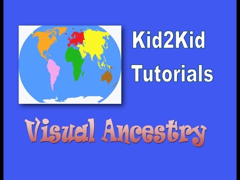 Ancestry | Fun Visual Activity | Kid2Kid Tutorials