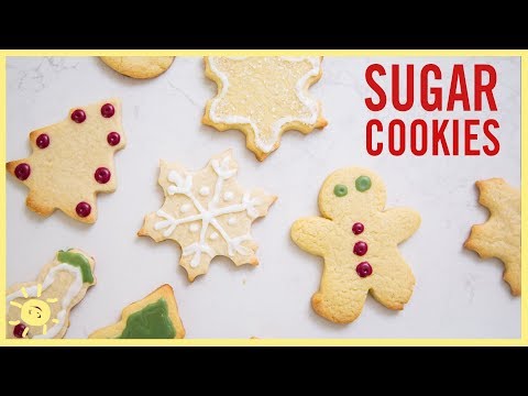 VIDEO : eat | the best sugar cookies! - thesethesesugar cookiesare actually super easy to make. the kids had so much fun decorating them. i've included 2 healthy twists if ...