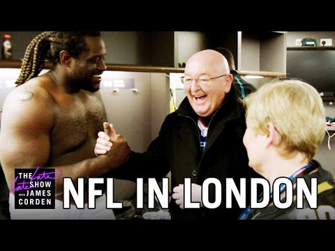 James Corden's Parents Explore the NFL