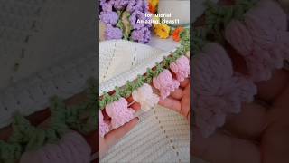 How To Crochet For Beginners Crochet Lily Of The Valley Bouquet Blanket Tutorial