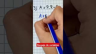 Despeje De Variables. Despejar Una Variable