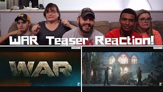 War | Official Teaser REACTION! | Hrithik Roshan | Tiger Shroff | Vaani Kapoor
