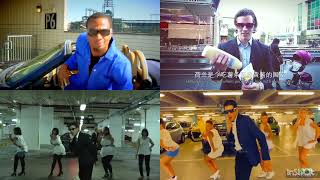 4 Gangnam Style Parody Mashup