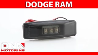 DNA Motoring 94-02 Dodge Ram Smoked Fender Light