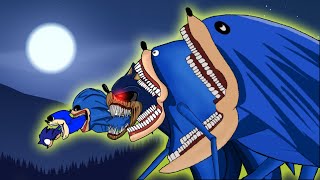 Monster Shin Sonic Tapes Eat Monster Sonic.exe The Story Of Sonic Animation