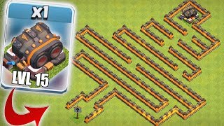 STILL UNDEFEATED!! | CLASH OF CLANS | LVL 15 CANNON MAZE BASE!! STILL UNDEFEATED!! | CLASH OF CLANS | LVL 15 CANNON MAZE BASE!!