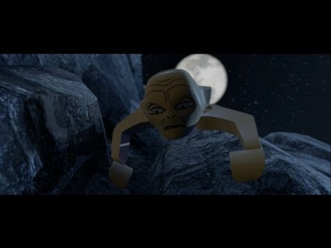 lord of the rings lego taming gollum