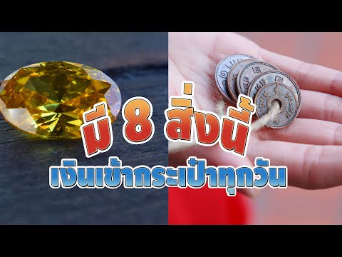 8 สิ่งเสริมดวงการเงิน โชคลาภ กระเป๋าตุง เงินเข้าทุกวัน ต้องลองแล้วล่ะ