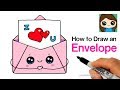 How to Draw a Love Letter in a Cute Envelope Easy
