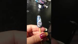 Snow Globe Nail