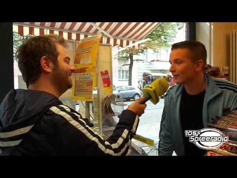 Der Schweizer von 105'5 Spreeradio besucht WWM-Kandidat Aaron Troschke
