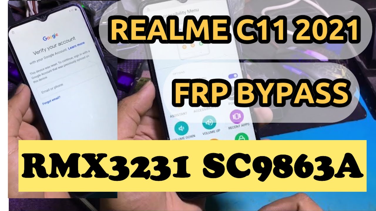 Realme C11 2021 (RMX3231) GOOGLE ACCOUNT (FRP) BYPASS Realme C11 2021 (RMX3231) GOOGLE ACCOUNT (FRP) BYPASS