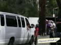 Video Eva Longoria & Teri Hatcher filming Desperate Housewives in Toluca Lake, CA