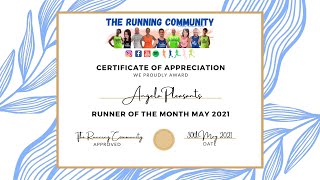 The Running Community | Runner Of The Month | May 2021 - Angela Pleasants
