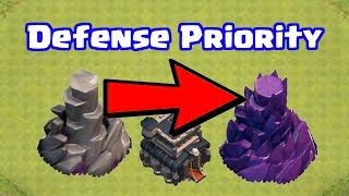 Which Defenses to Upgrade First at Town Hall 9 (2017) | Clash of Clans Upgrade Priority List TH9
