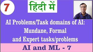Typical Ai Problemstask Domains Of Artificial Intelligence Mundane, Formal & Expert Tasksproblems