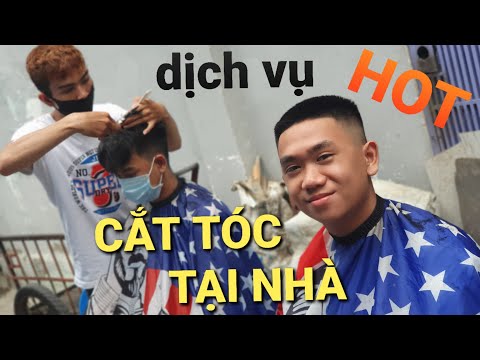 Dịch vụ cắt tóc tại nhà, những ngày Xã Hội bị cách ly. Quốc Cường TV nghĩ gì?