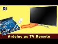 How to use  Arduino as TV Remote Controller with Infrared
