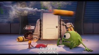 Human Kid Entered Into Monsters Incorporation Monster At Work Episode 1 Clip Hd