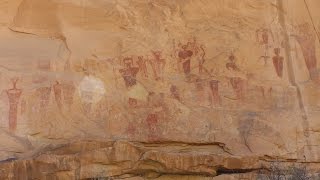 Walk through the Sego Petroglyphs in Thompson Springs Utah!