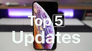 Top 5 iOS 12 Updated Features
