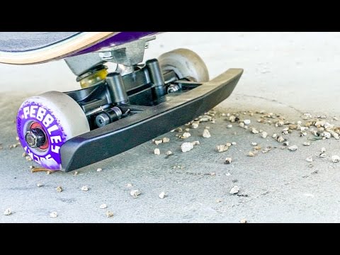 ROCK DEFLECTING SKATEBOARD?!  *Will this change the game?!*