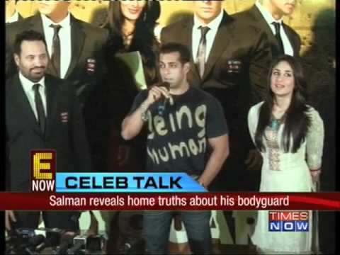 Salman reveals home truths about his bodyguard