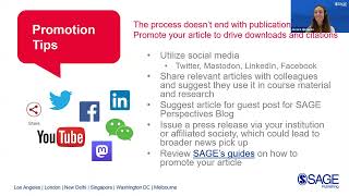 How To Get Published Webinar Series - How To Promote Your Article