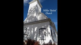 CLIFTON PASTORAL CHARGE SERVICE - NOVEMBER 29, 2020 - HILDEN UNITED CHURCH - Hilden Nova Scotia