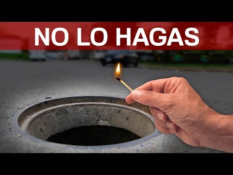 ¿Qué pasa si dejas caer un fósforo en una alcantarilla? - Preguntas curiosas