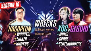 Hagopeuns Team Wrecks Xqc & Geguris W Linkzr, Rawkus, Woohyal, Muma, Space S10