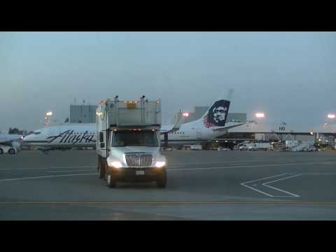 SEA - On Tarmac (Raw Footage) - Seattle-Tacoma International Airport
